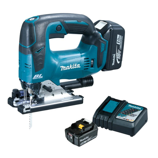 Photo of Makita Cordless Jig Saw 18V (SET 2x5Ah) LXT BL Brushless