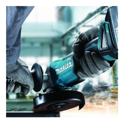 Makita Cordless Angle Grinder (SET 2x5Ah) 18V LXT BL Brushless 100mm