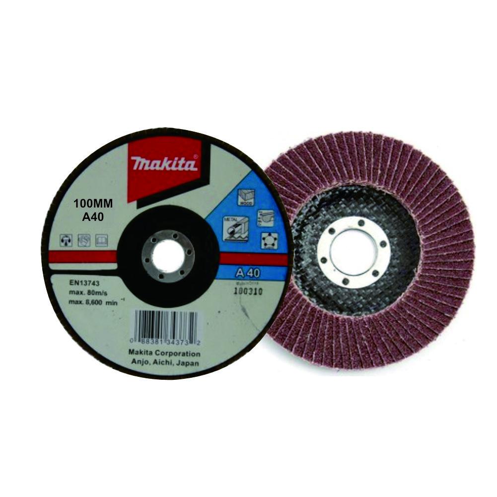 Photo of Makita Flap Disc 100mm Angled (Metal)