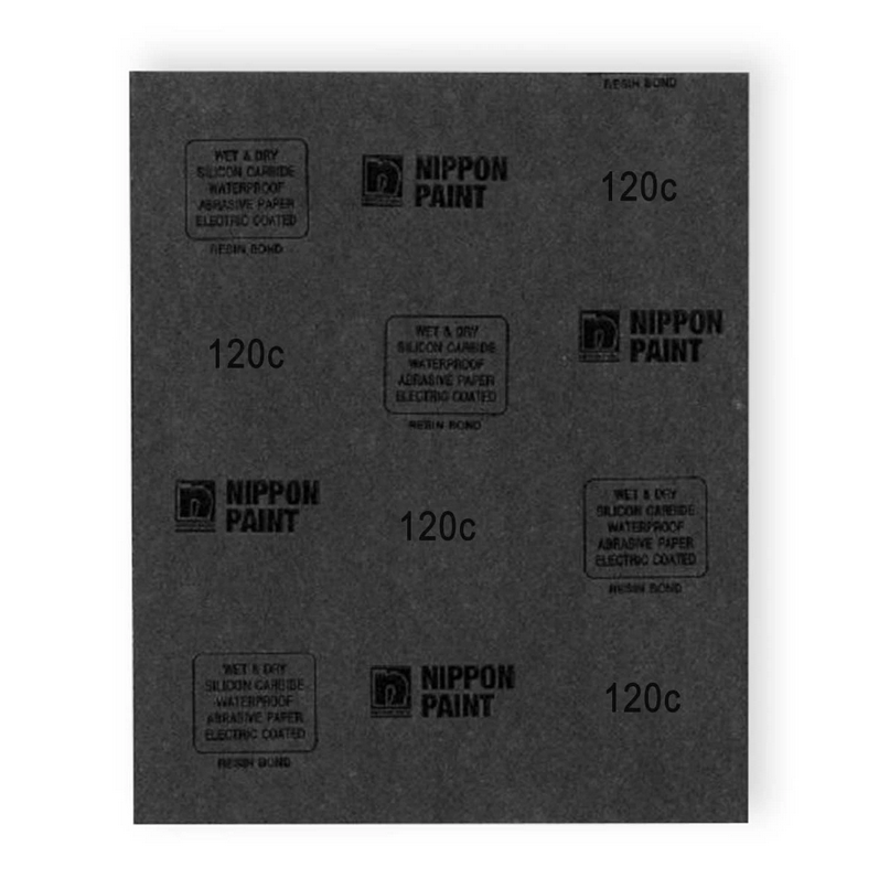 Nippon Paint Abrasive Waterproof Sandpaper from 80C to 2000C