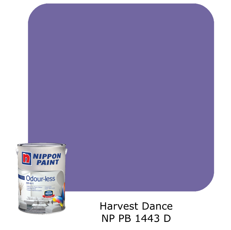 Nippon Paint Odour-Less All-in-1 (Purple)