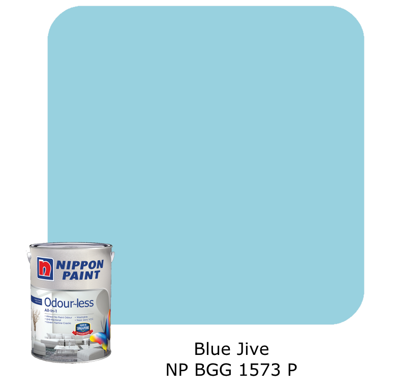 Nippon Paint Odour-Less All-in-1 (Blue)