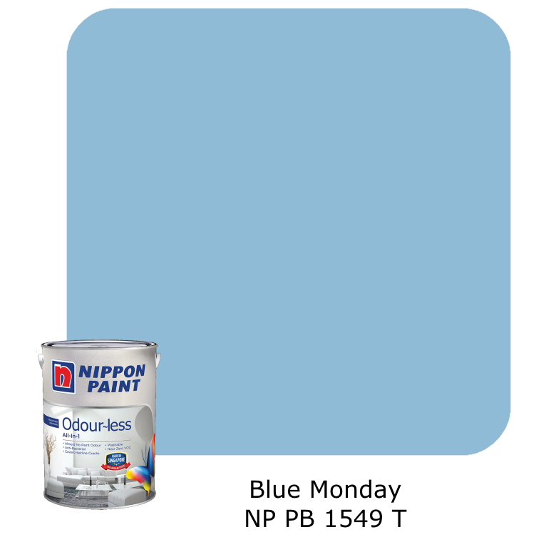 Nippon Paint Odour-Less All-in-1 (Blue)