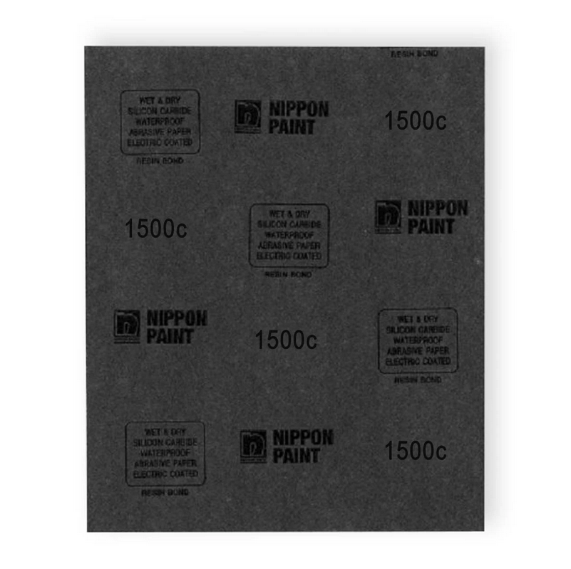 Nippon Paint Abrasive Waterproof Sandpaper from 80C to 2000C