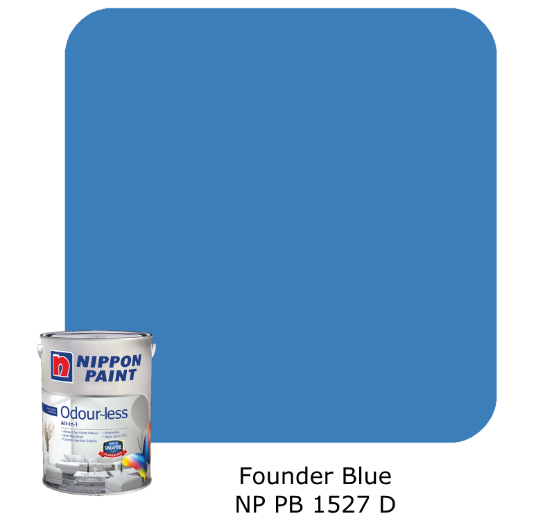 Nippon Paint Odour-Less All-in-1 (Blue)