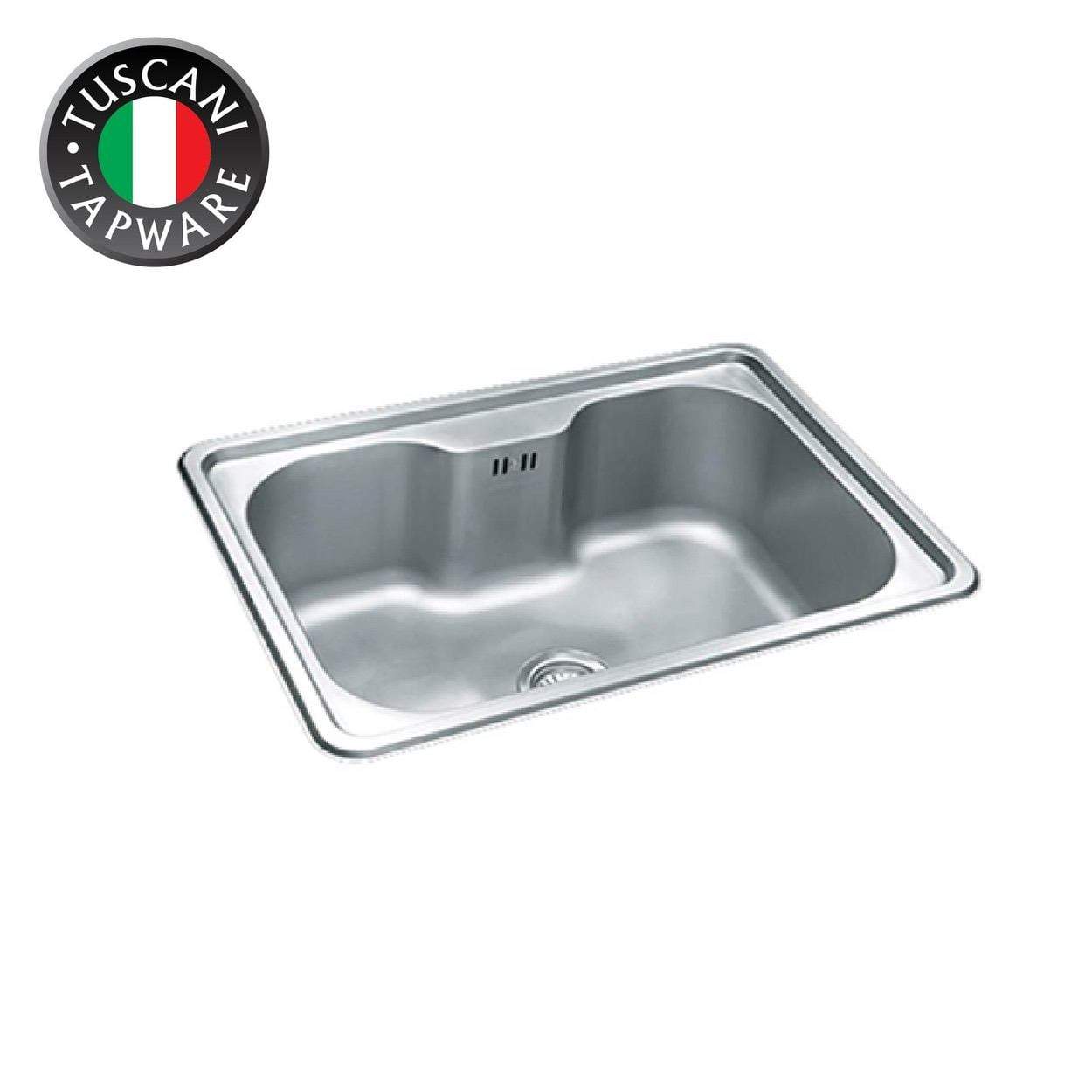 Tuscani Tapware TI690 - Top & Under-Mount Use Kitchen Sink