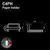 Tuscani Tapware C4PH - COLOSEO Series Paper Holder - Bathroom Accessories