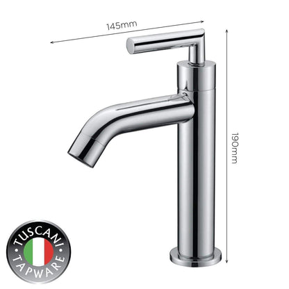 Tuscani Tapware TH-S2T - HYDROSMITH Series Basin Tap - Cold Taps