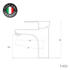 Tuscani Tapware TJ102 - JIVANI Series Basin Mixer - Mixer