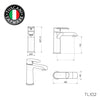 Tuscani Tapware TL102 - LAVANZI Series Basin Mixer - Mixer