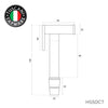 Tuscani Tapware HS50HDT - HAVIQ Series - Bidet Set