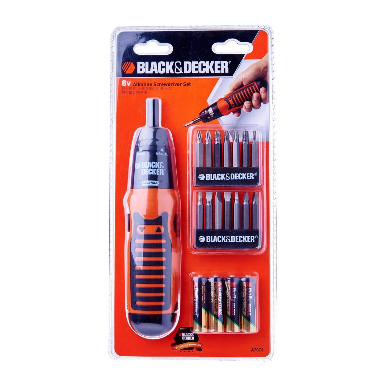 Photo of B&D A7073-TW Screwdriver Set With 14Pcs Bits