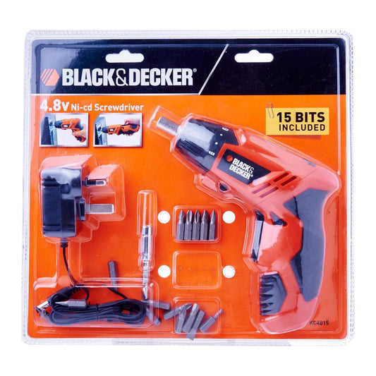 Photo of B&D KC4815-B5 Cordless Screwdriver 4.8V Ni-Cd 600Mah