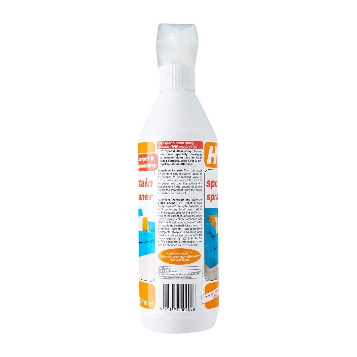 HG Spot & Stain Spray Cleaner 500ml