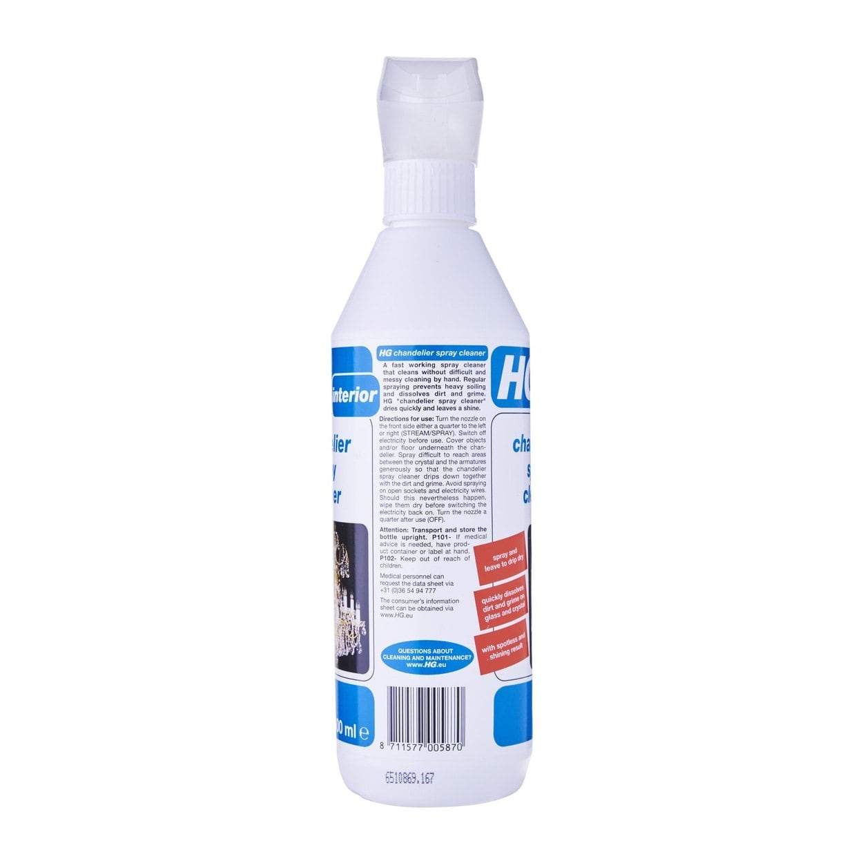 HG Chandelier Spray Cleaner 500ml