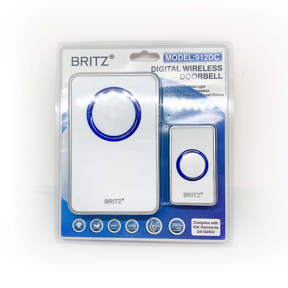 Britz Digital Wireless Doorbell
