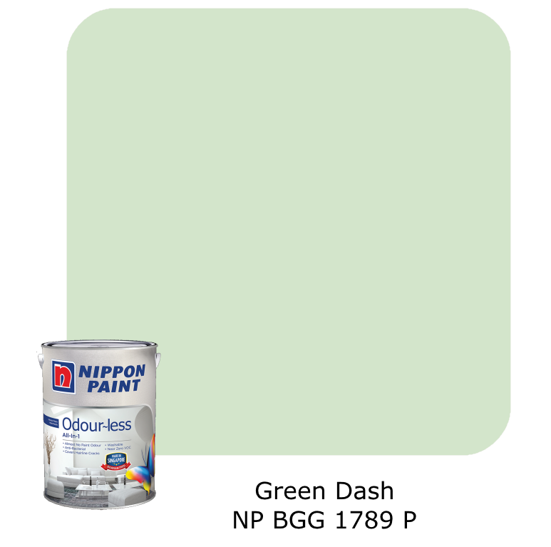 Nippon Paint Odour-Less All-in-1 (Green)