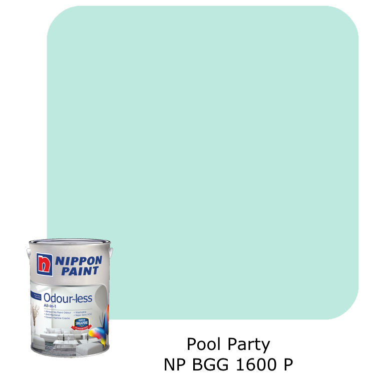 Nippon Paint Odour-Less All-in-1 (Green)