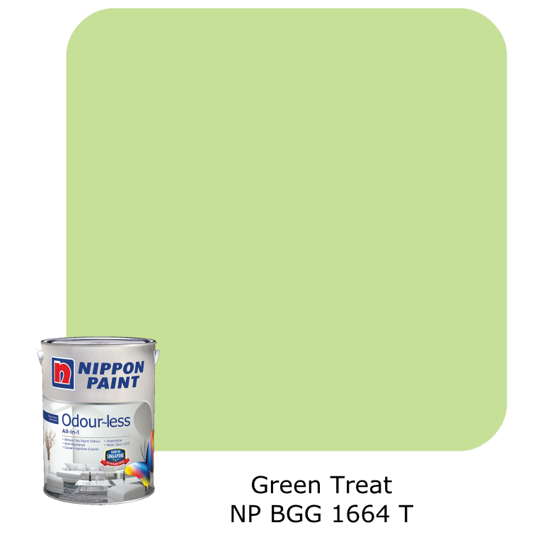 Nippon Paint Odour-Less All-in-1 (Green)