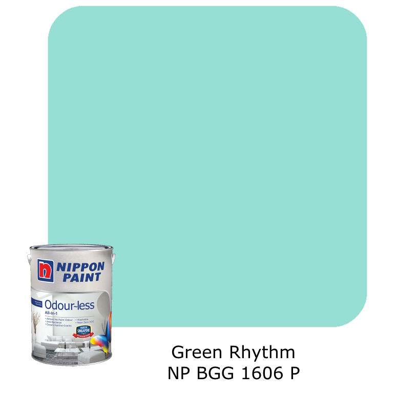 Nippon Paint Odour-Less All-in-1 (Green)