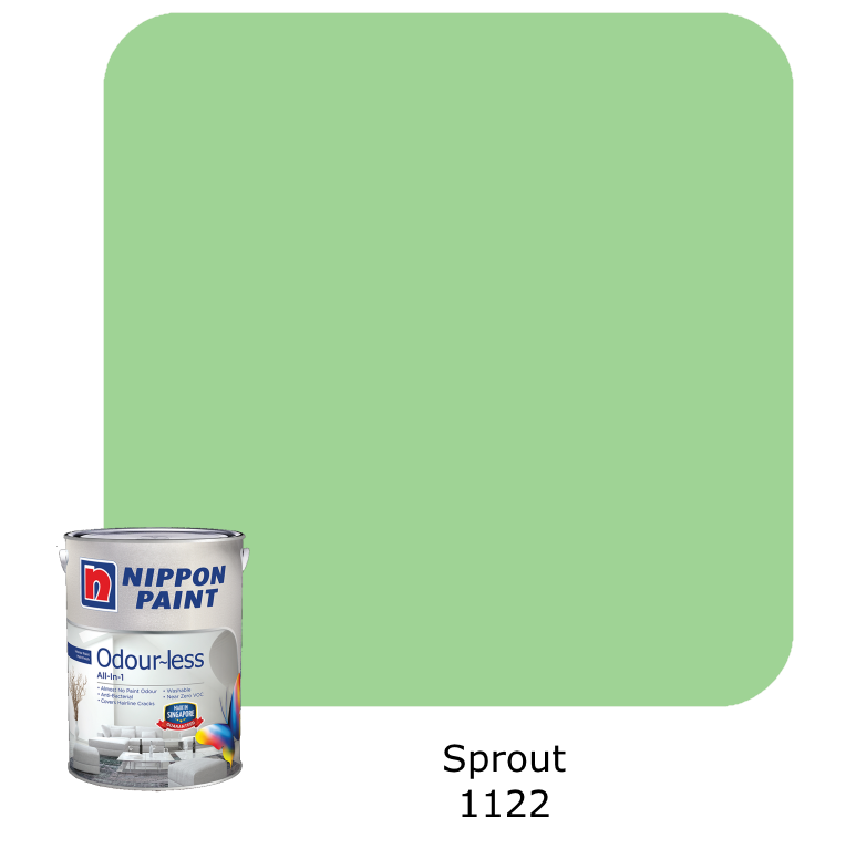 Nippon Paint Odour-Less All-in-1 (Green)