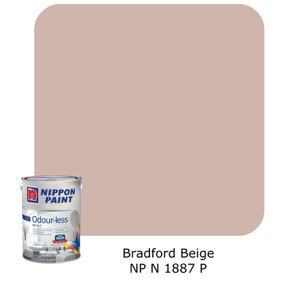 Nippon Paint Odour-Less All-in-1 (Brown B)