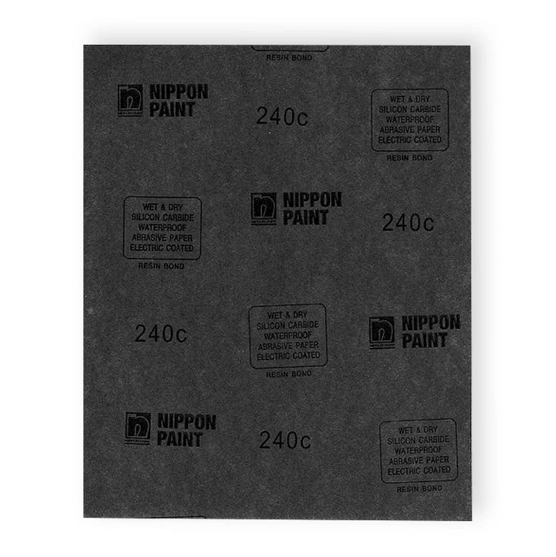 Nippon Paint Abrasive Waterproof Sandpaper from 80C to 2000C