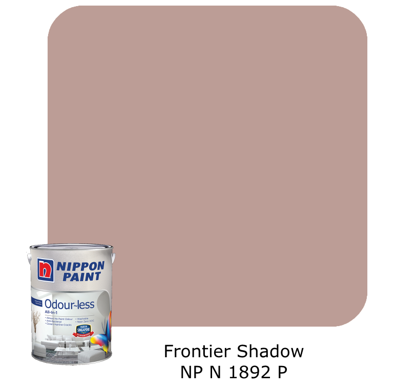 Nippon Paint Odour-Less All-in-1 (Brown B)