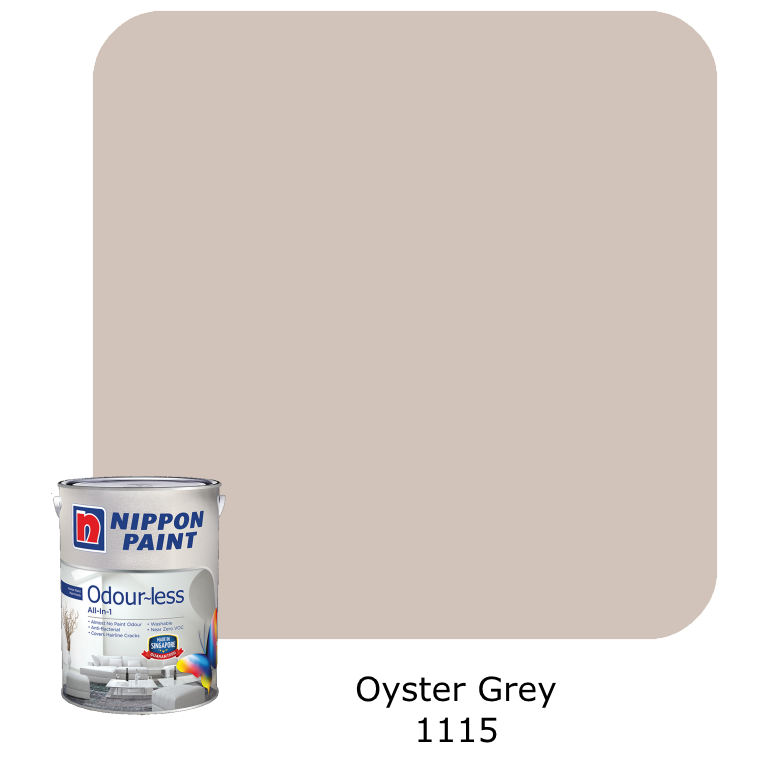 Nippon Paint Odour-Less All-in-1 (Gray)