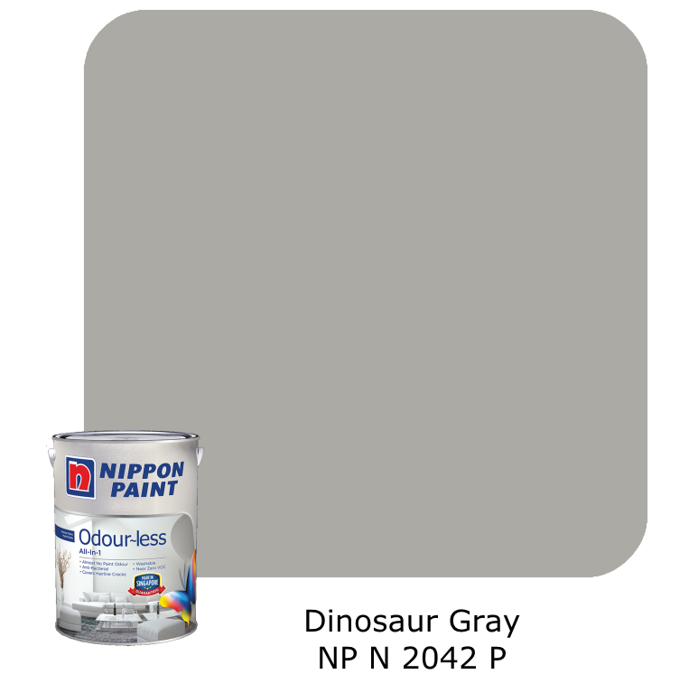 Nippon Paint Odour-Less All-in-1 (Gray)