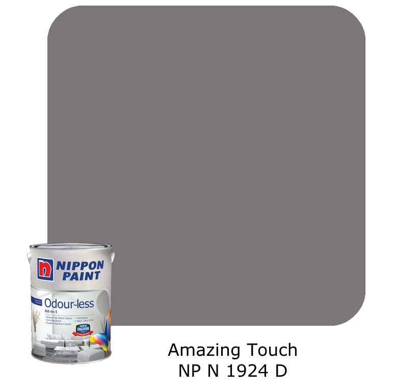 Nippon Paint Odour-Less All-in-1 (Gray)