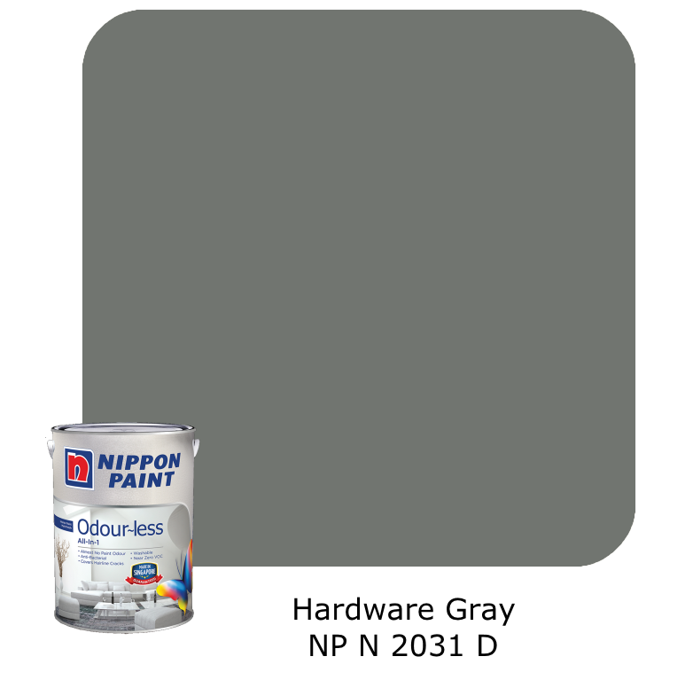 Nippon Paint Odour-Less All-in-1 (Gray)