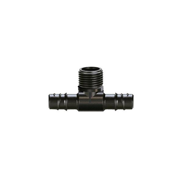 Photo of Claber Threaded 3-Way Connector 1/2"