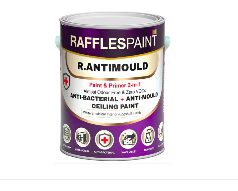 Raffles Paint R.Antimould (Paint and Primer 2-in-1)