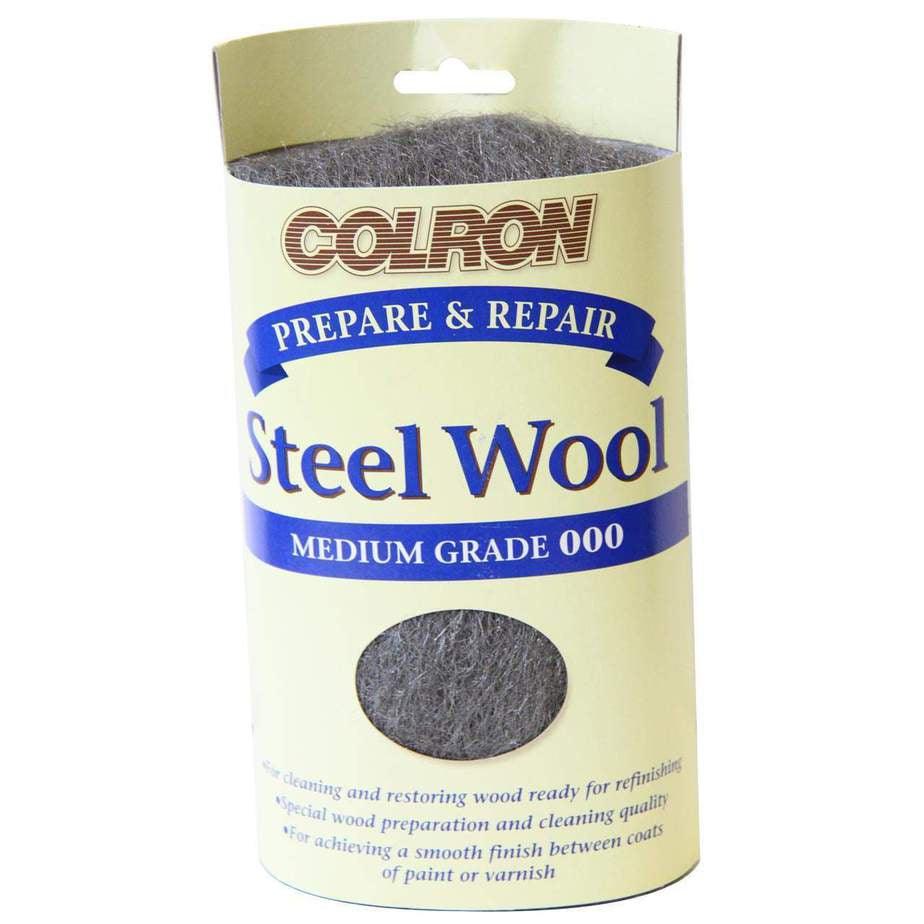 Colron Prepare and Repair Steel Wool Medium Grade 000 150ga