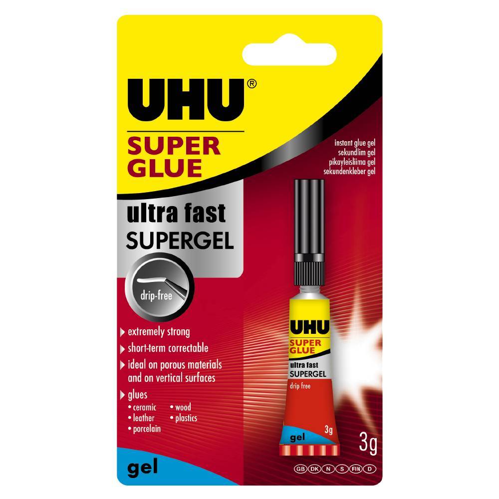 Photo of Uhu UH37615 Super Glue Gel 3Ml