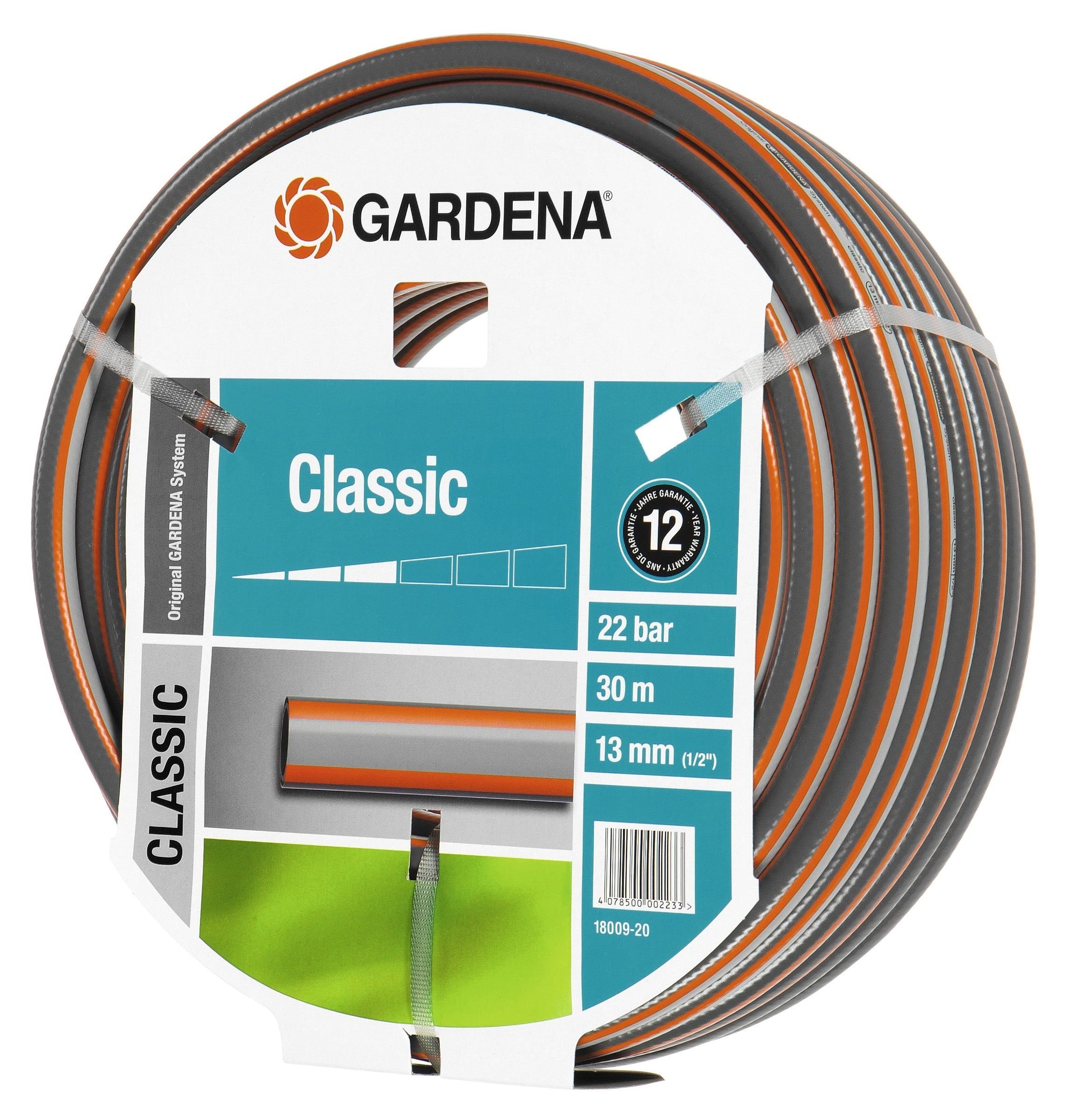 Gardena G-18009 Classic 30M 1/2" Hose