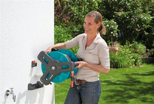 Gardena G-8009 Wall-Fixed Hose Reel Set 20M