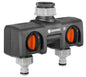 Photo of Gardena G-8193 Twin Tap Connector 21 Mm (G 1/2)