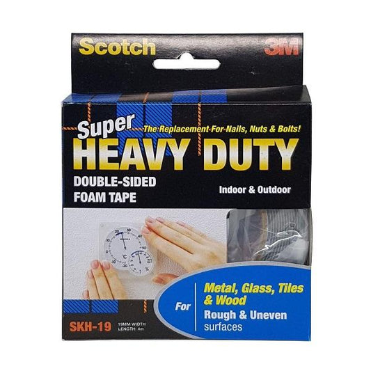 Photo of 3M Scotch Super Heavy Duty 19mm X 4m (Rough & Uneven)