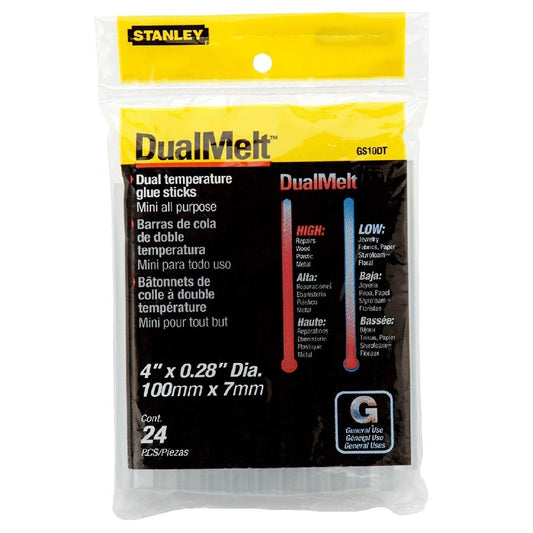 Stanley Dualmelt Mini Glue Sticks 24 Pcs/Pk