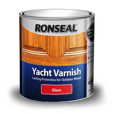 Ronseal Yacht Varnish Stain Gloss 500ml (08882)