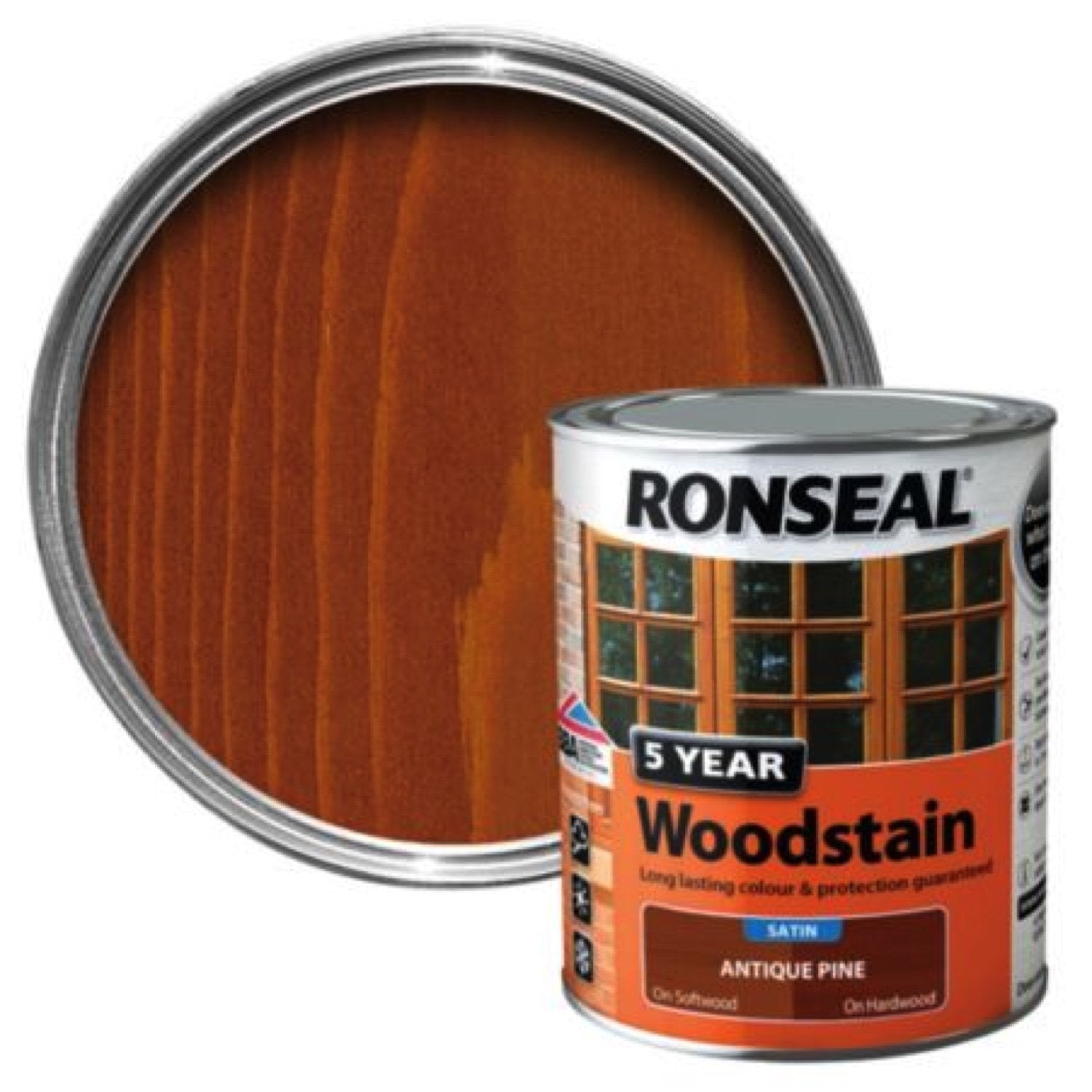 Photo of Ronseal 5Yr Woodstain Antique Pine 750ml