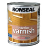 Photo of Ronseal Interior Varnish Light Oak Satin 250ml