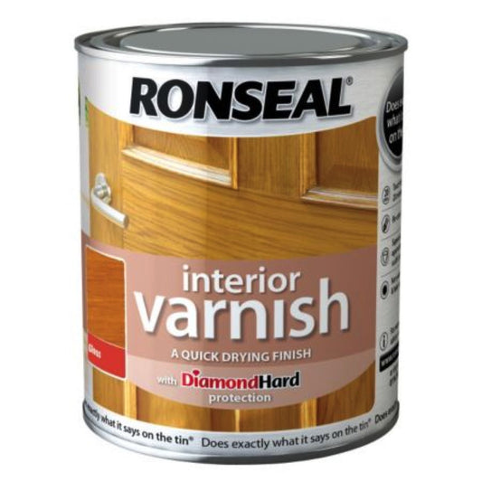 Photo of Ronseal Interior Varnish Antique Pine Satin 250ml