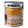 Photo of Ronseal Interior Varnish Dark Oak Satin 750ml