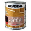 Photo of Ronseal Interior Varnish Walnut Satin 750ml