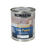 Photo of Ronseal One Coat Tile Paint Satin White 750ml