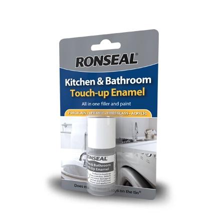 Photo of Ronseal Kitchen & Bathroom Touchup Enamel 10ml