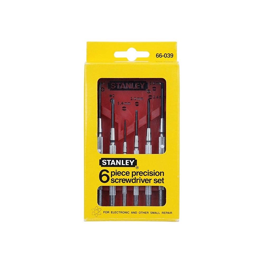 Stanley Precision Screwdriver Set 6pc